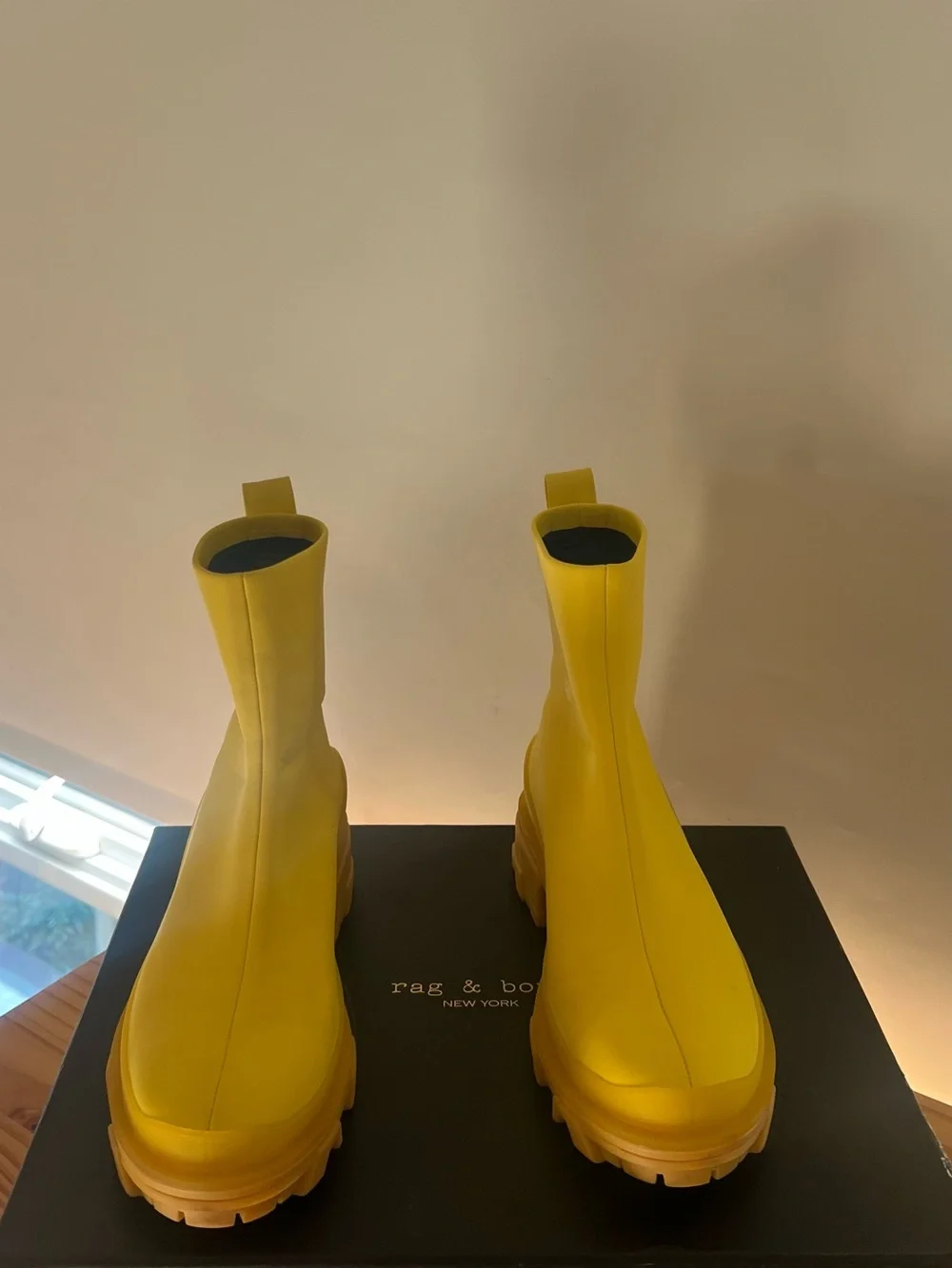 Rag & Bone Yellow Women's Rain Boots